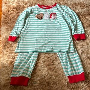 Milk and Cookies Christmas Pajamas